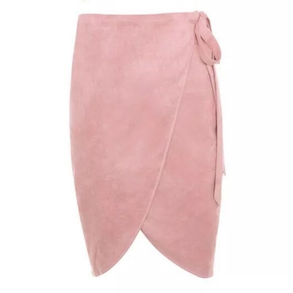 MISTRESS ROCKS 'LOVESICK' DUSTY PINK SKIRT SIZE L - Picture 2 of 8